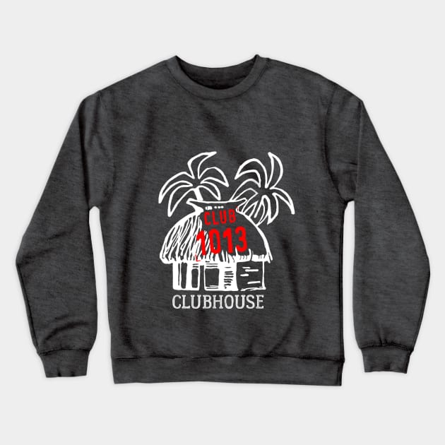 Club 1013 2-sided Clubhouse Crewneck Sweatshirt by Red Island